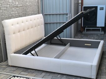 Prodám luxusní postel VERONA + Matrací 180cm x 200cm - 6