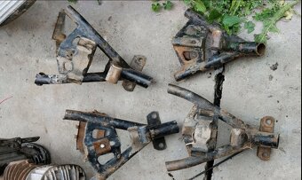 Rám sajdy vidlice kyvka držák na rezervu přední vidlice - 6