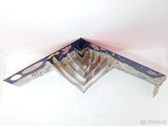 Retro velký vánoční betlém 3D - ČSSR - 6