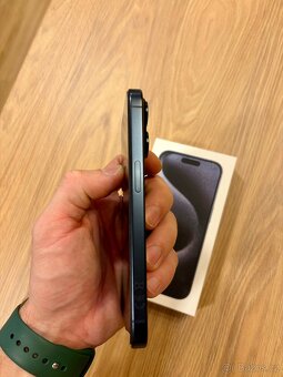 iPhone 15 Pro 128GB, Blue Titan - TOP STAV - 6