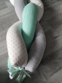 Pletený mantinel - 2m - 6