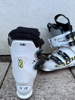 Lyže 130cm, boty 23,5cm+hůlky - 6