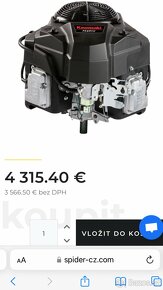 Spider ild 02 motor Kawasaki FS 691 V - 6