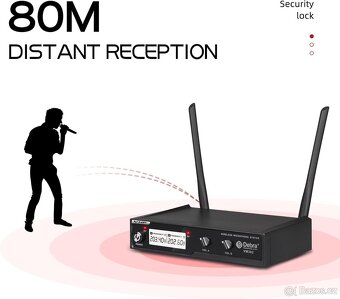 Bezdrátový mikrofonní systém Debra Audio PRO VM302 - 6