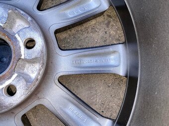 ALU kola 2x Škoda FEGLE 17" 7J ET49 + letní 225/45/R17 - 6