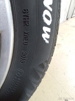 Plechové disky R14 Citroen se zimními pneu R14  175/70 - 6