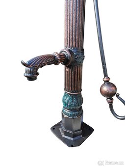 Unikátní Litinova Ruční Pumpa pro Studnu Hydrant fontána - 6