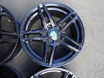 Alu disky černé pro BMW 17", 5x120, ET 35, šířka 7,5J - 6
