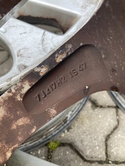 Alu disky 5x120 z vozu BMW řada 3, ET47, 7Jx17H2 - 6