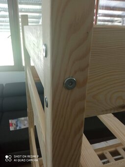 Vzorková masivní palanda /patrová postel šíře 80 a 90 cm - 6