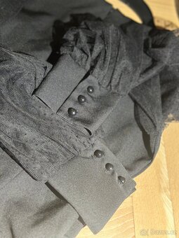 Elegantní černé šaty, úplně nové s visačkou. - 6