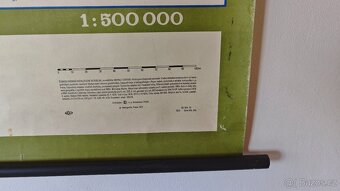 Školní mapa ČSSR, zemědělství - 6