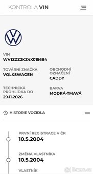 VW Caddy III, 1.4tsi / 2004 / nákladní / tažné - 6