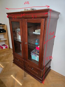 Sada rustikálních skříní a konferenční stolek - 6