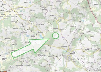 Lesní pozemek k.ú. Domašín 12.876m2 - 6