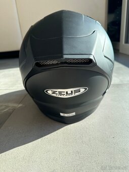 Moto přilba Zeus black Mat TOP stav - 6