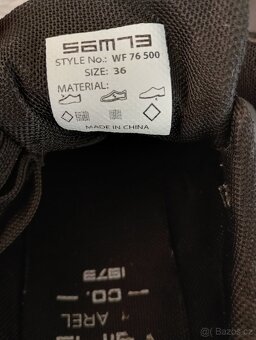 Černé botasky Sam73 vel 36 top stav - 6