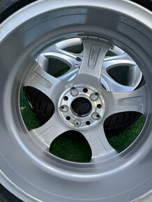 Originál alu kola Mercedes 5x112 R18 nová sada zim - 6