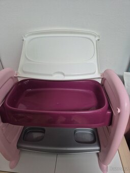 Postylka pro panenky, jídelní židlička,  přebalovací pult - 6