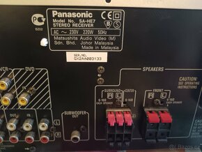 Panasonic SA-HE7 Stereo Receiver - 6