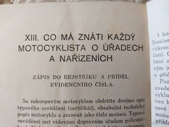 Jawa 250 - příručka. 1939 - 6