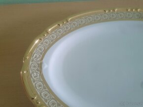 Porcelán žluto-zlatý lem THUN - 6