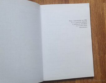 Prodám knihu Testy z matematiky - 6