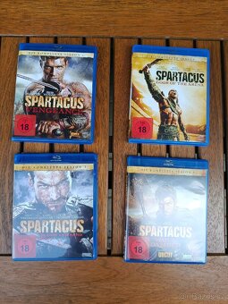 Vzácná Blu-Ray kolekce Spartacus (1-4 série) - 6