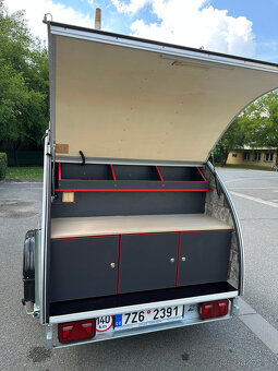 Prodám nový teardrop karavan BOMI vyráběný v Čr - 6