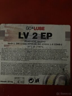 Plastické mazivo, vazelína  EP2, LV 2 EP, Renolin CLP220 - 6