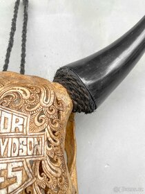 Lebka býka Motor Harley Davidson, 54cm - 6