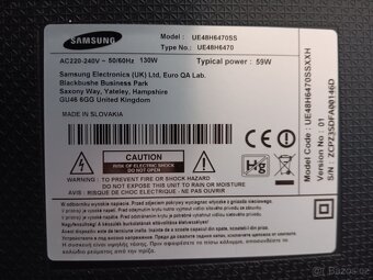 Samsung UE48H6470,121cm,Full HD,3D,Smart+wifi - 6