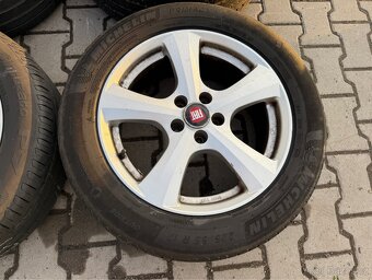4x al kola 5x108 17 + pneu letní 225/55 R17 - 6
