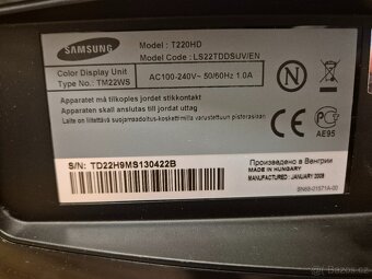 LCD monitor Samsung T220HD SyncMaster (22") - 6