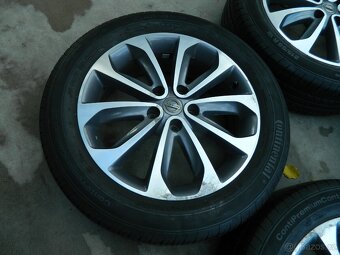 alu kola Nissan qashqai+letní pneu r18 - 6