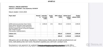 Přenosný solární generátor Power station 166Wh - 6