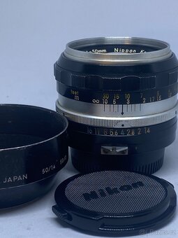 📸 Prodám objektiv Nikkor-S Auto 50mm f/1.4 Nippon Kogaku 📸 - 6