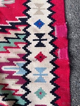 Prodám starožitný koberec Kelim - 6