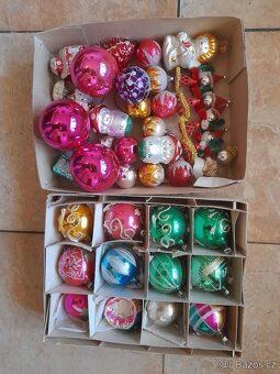 Prodam staré retro  vánoční výzdoby - 6