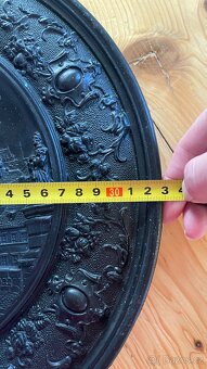 Dekorativní reliéfní talíř - 6