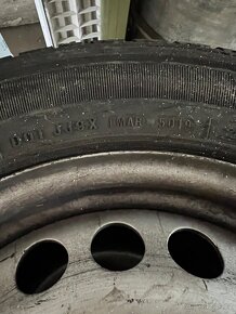 Prodam plechové disky VW vč. letních pneu Nexen 205/65R16 - 6