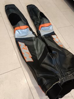 KTM Racing-Pánská kožená moto kombinéza, dvoudílná - 6