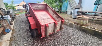 VOZÍK, VLEČKA za menší traktor, nebo malotraktor MT8 TK - 6