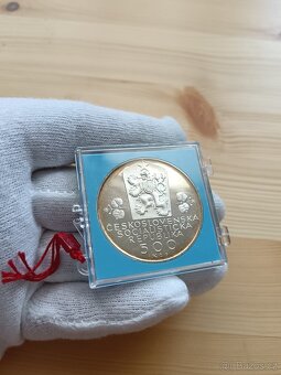 AG pamětní mince 500kčs Federace 1988 - Proof provedení - 6