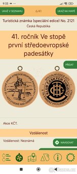 Výroční turistické známky - 6