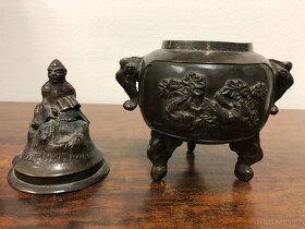 Bronzová dóza - Japonsko - 6