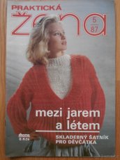8 x módní časopis PRAKTICKÁ ŽENA. 1987 - 6