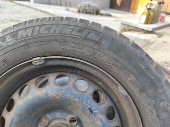 4x Disky + Zímní pneumatiky Michelin Alpin A3 185/65 R14 86T - 6