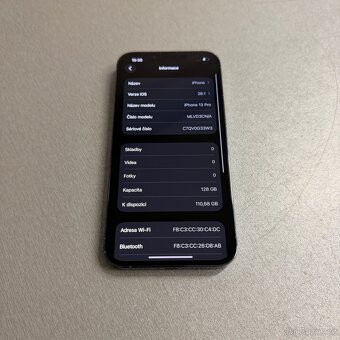 iPhone 13 Pro 128GB sierra blue, jako nový, záruka - 6