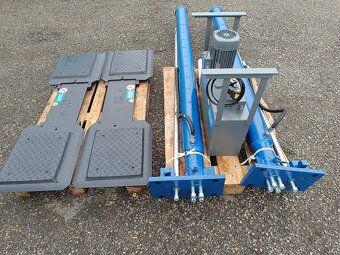 Dvousloupový podlahový zvedák maha nussbaum - 6